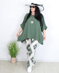 Комплект - Комплект MELISA - военно зелено - Muudsfashion