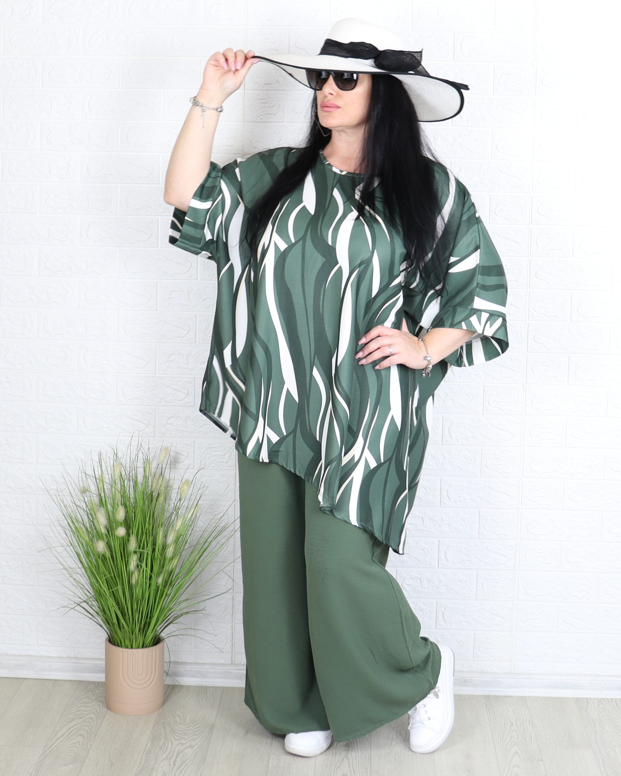 Комплект - Комплект GABRIEL - военно зелено - Muudsfashion