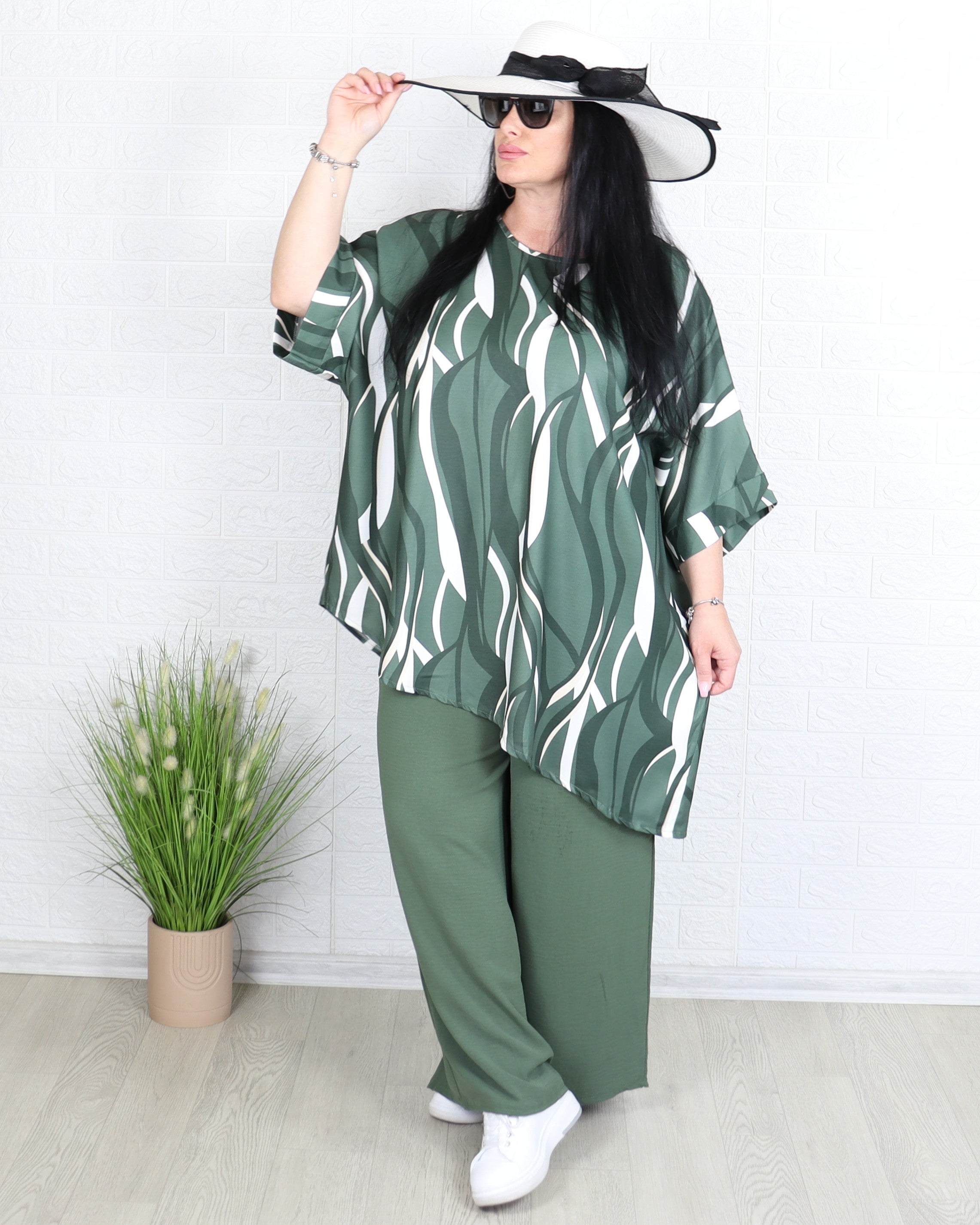 Комплект - Комплект GABRIEL - военно зелено - Muudsfashion