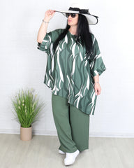 Комплект - Комплект GABRIEL - военно зелено - Muudsfashion