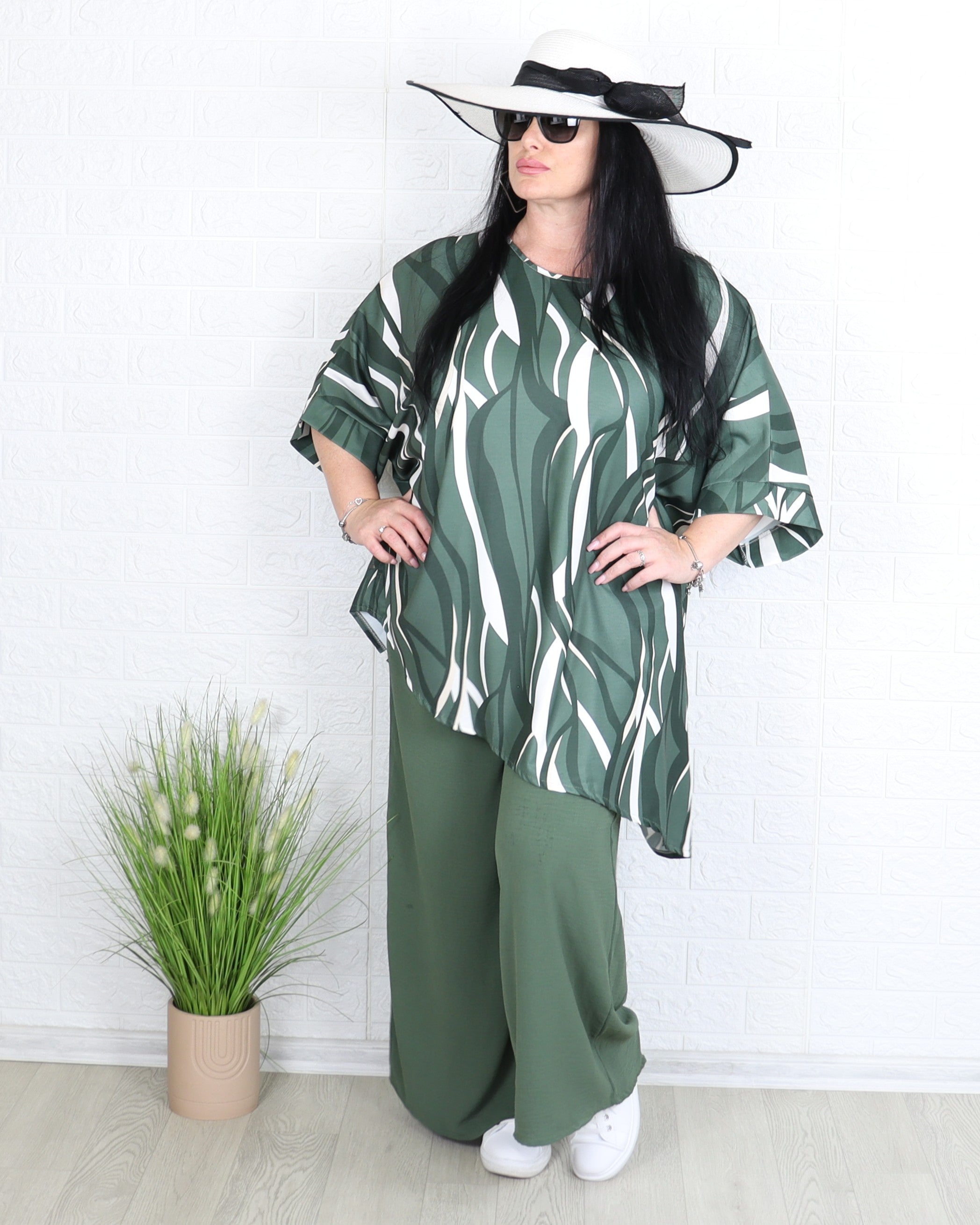 Комплект - Комплект GABRIEL - военно зелено - Muudsfashion