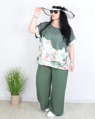 Комплект - Комплект MONTES - военно зелено - Muudsfashion