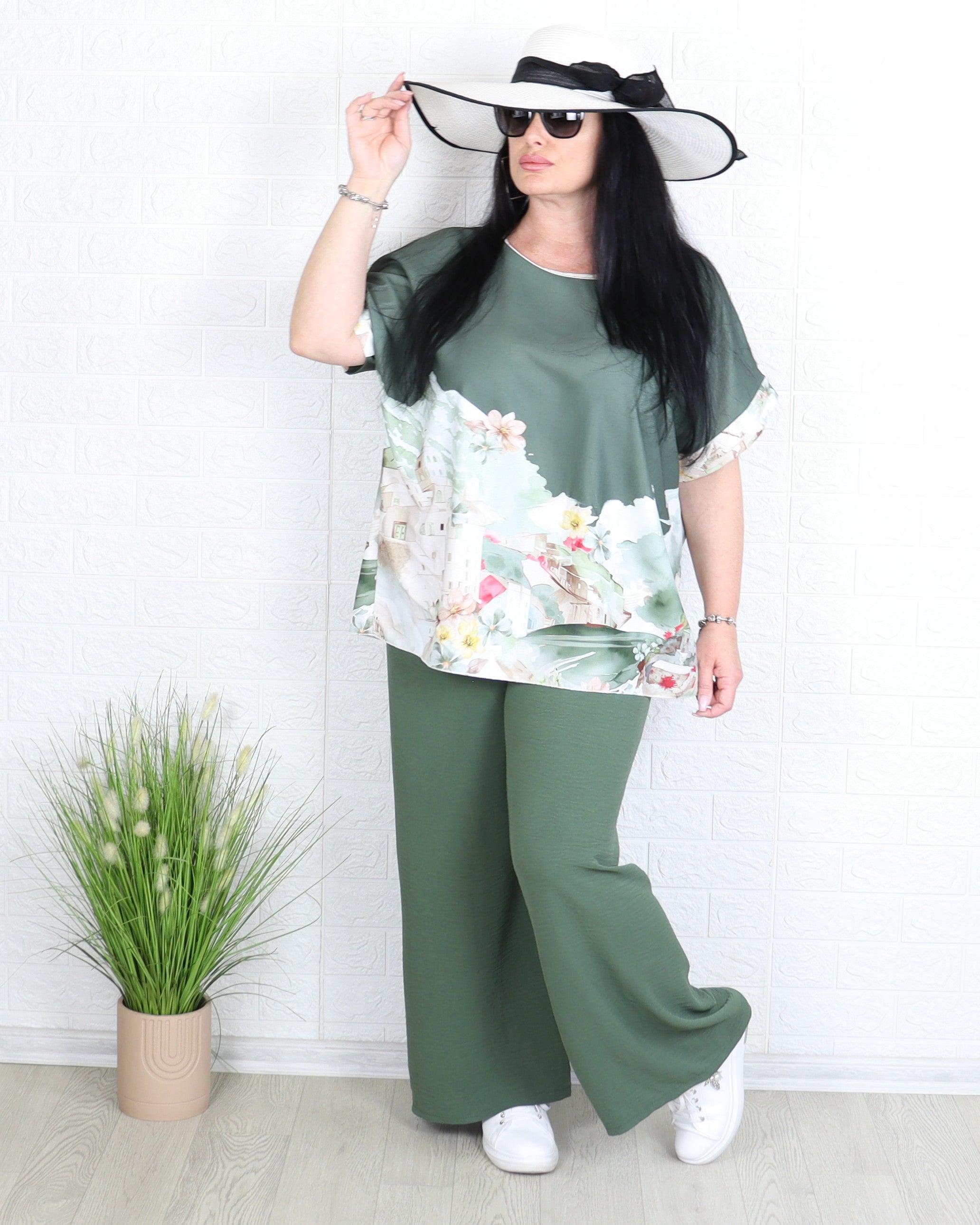 Комплект - Комплект MONTES - военно зелено - Muudsfashion