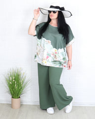 Комплект - Комплект MONTES - военно зелено - Muudsfashion