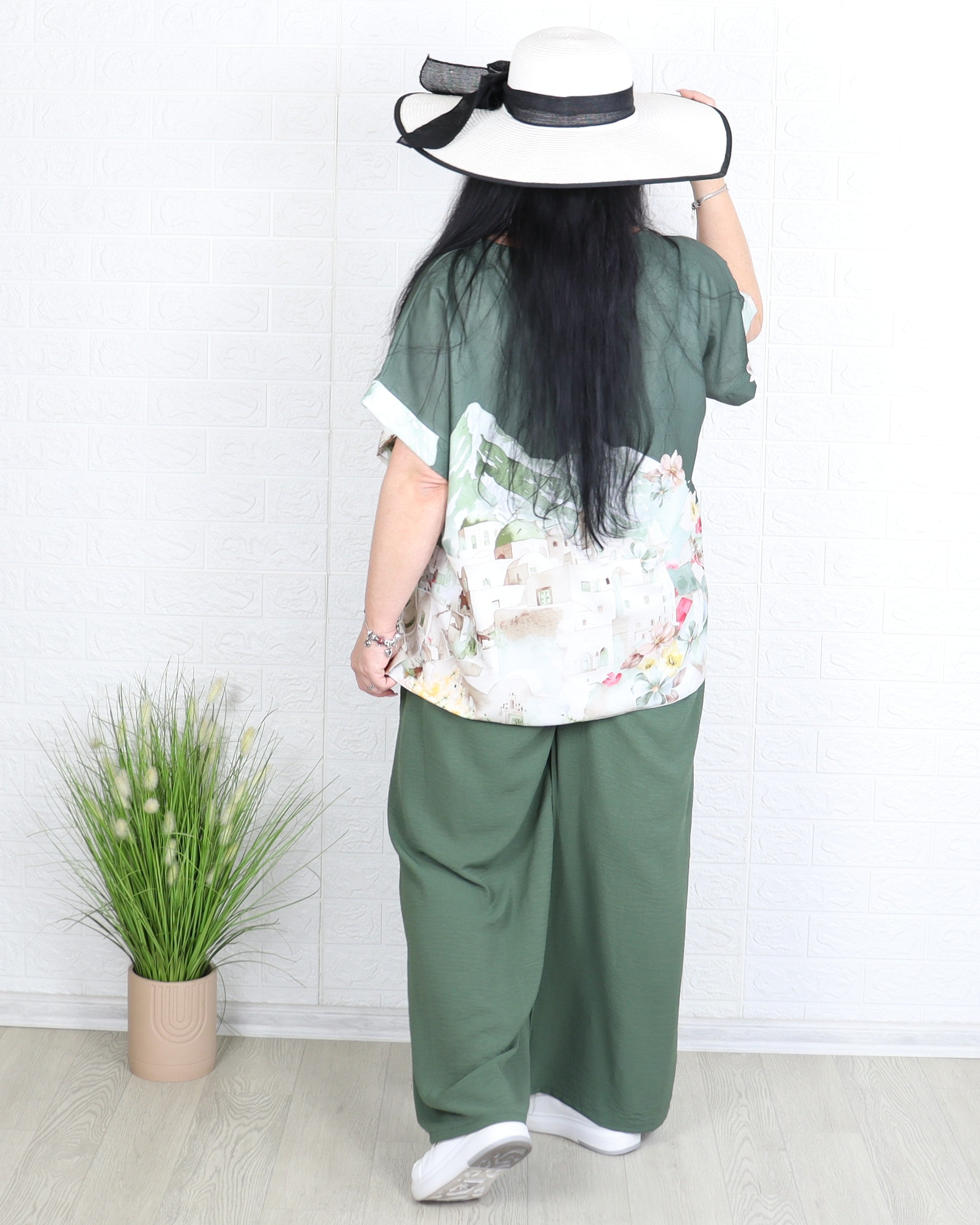 Комплект - Комплект MONTES - военно зелено - Muudsfashion