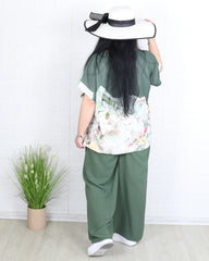 Комплект - Комплект MONTES - военно зелено - Muudsfashion