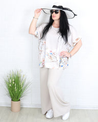 Комплект - Комплект MONTES - бежов - Muudsfashion