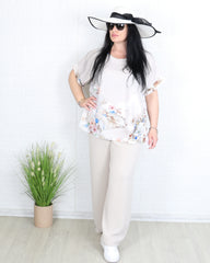 Комплект - Комплект MONTES - бежов - Muudsfashion