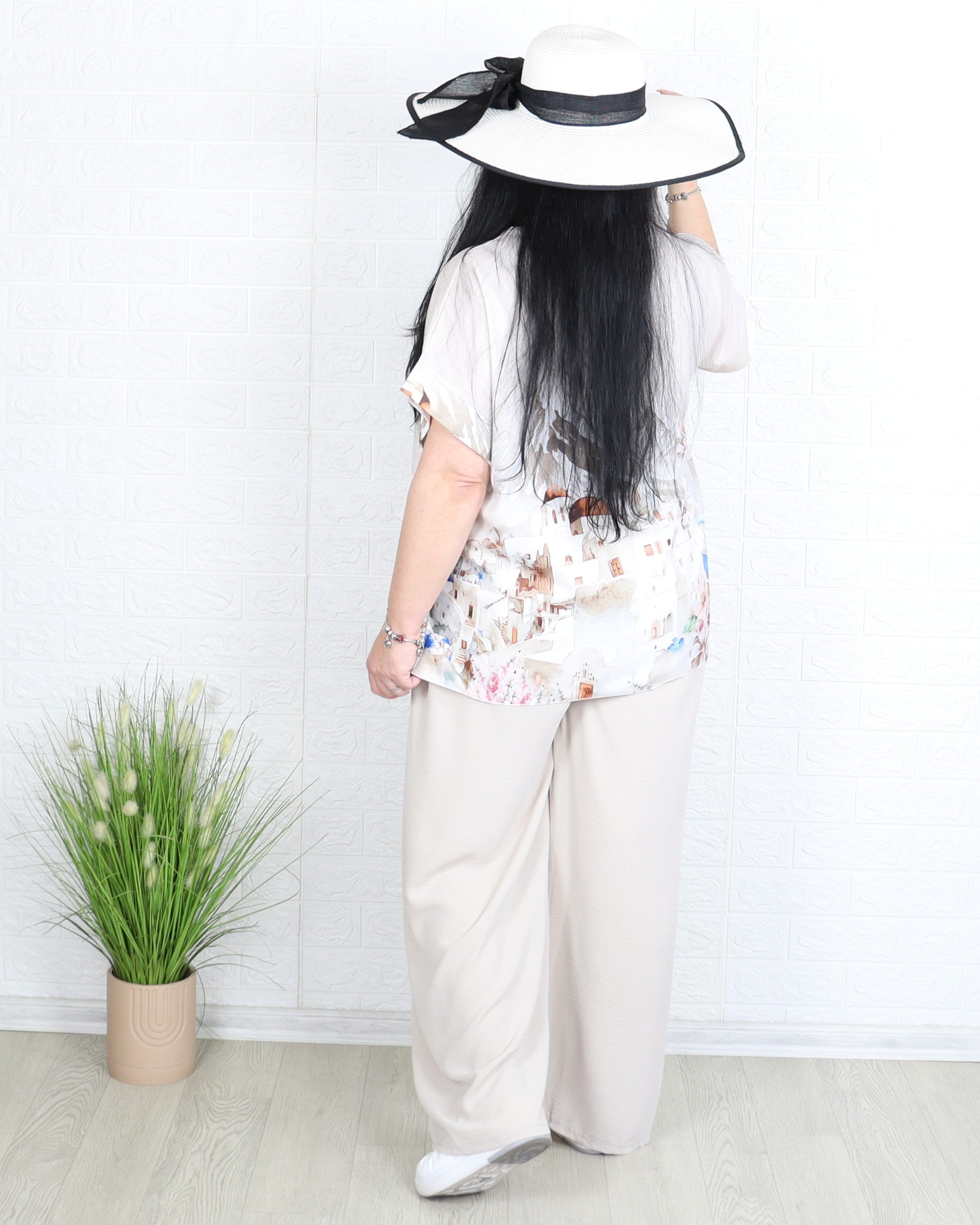 Комплект - Комплект MONTES - бежов - Muudsfashion