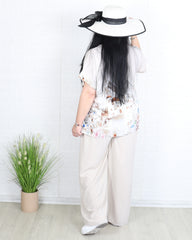 Комплект - Комплект MONTES - бежов - Muudsfashion