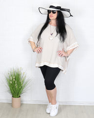Блуза - Блуза ANDREA - бежова - Muudsfashion