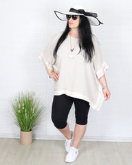 Блуза - Блуза ANDREA - бежова - Muudsfashion