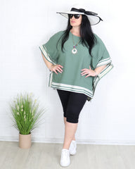 Блуза - Блуза ANDREA - военно зелена - Muudsfashion