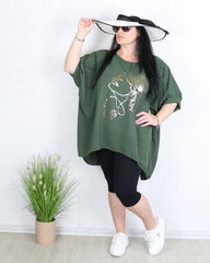 Блуза - Блуза AVELA - маслено зелена - Muudsfashion