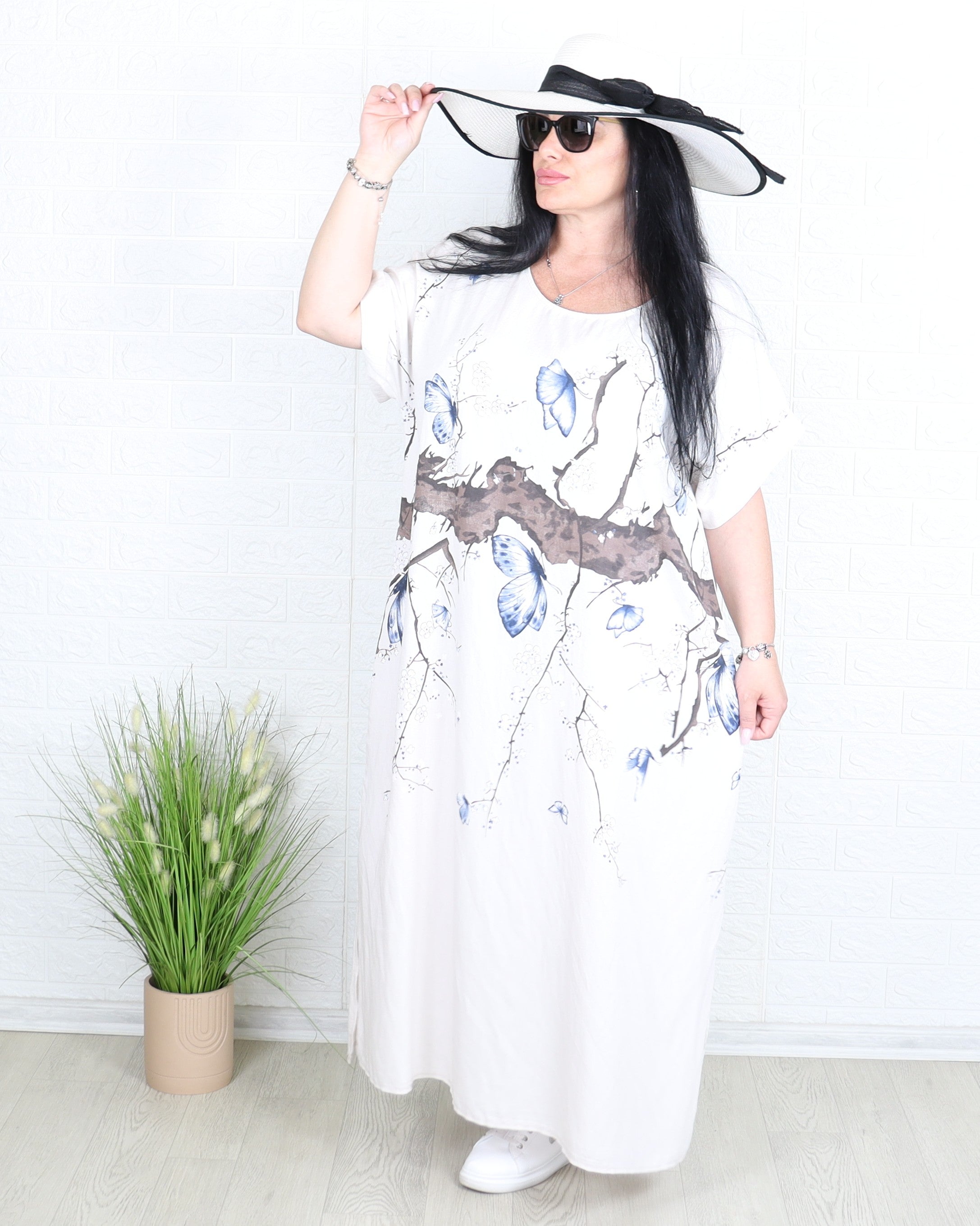Рокля - Рокля JULIA - екрю - Muudsfashion