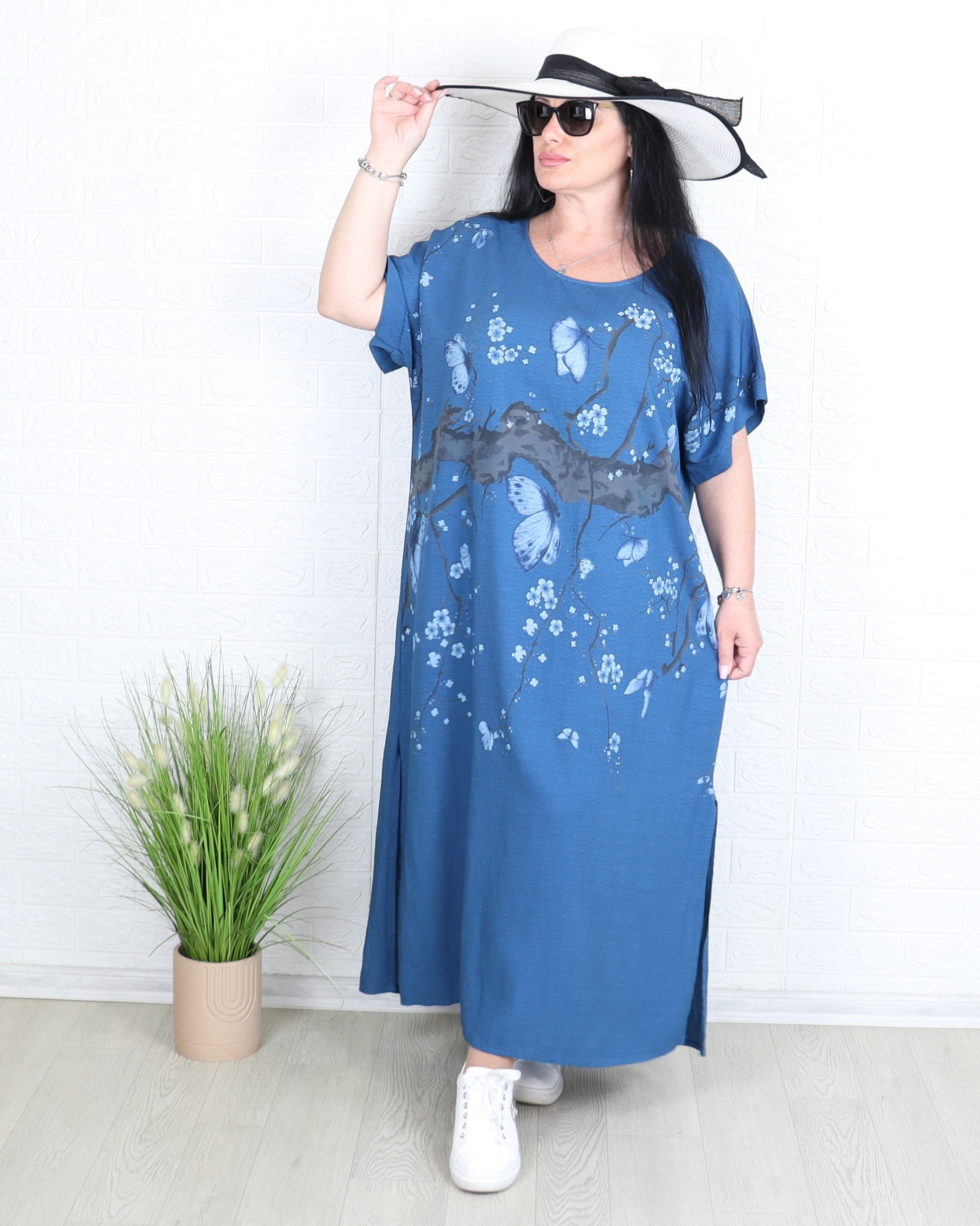 Рокля - Рокля JULIA - синя - Muudsfashion