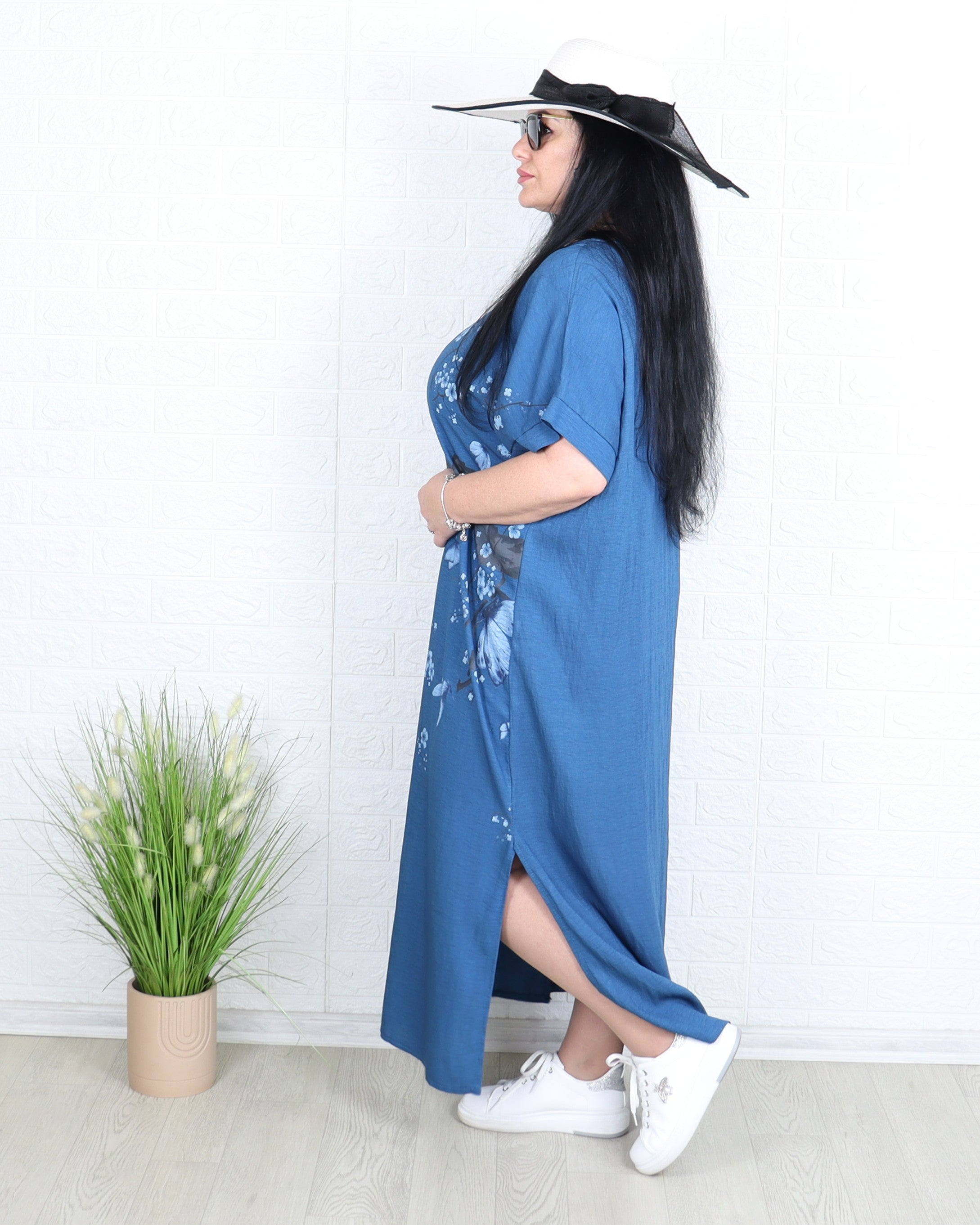 Рокля - Рокля JULIA - синя - Muudsfashion