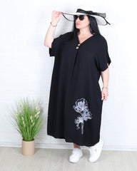 Рокля - Рокля STELA - черна - Muudsfashion