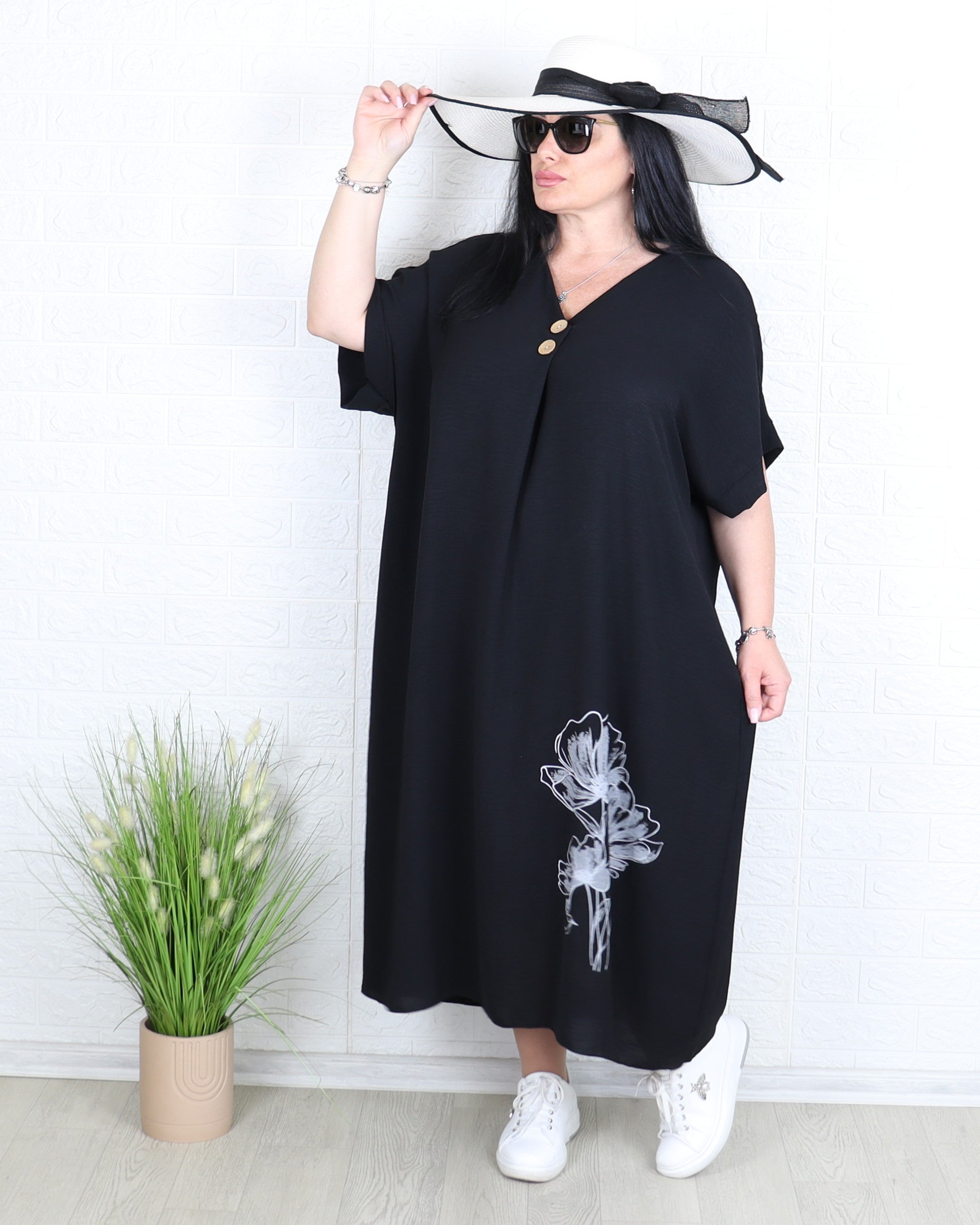 Рокля - Рокля STELA - черна - Muudsfashion