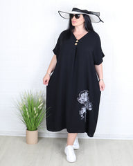Рокля - Рокля STELA - черна - Muudsfashion
