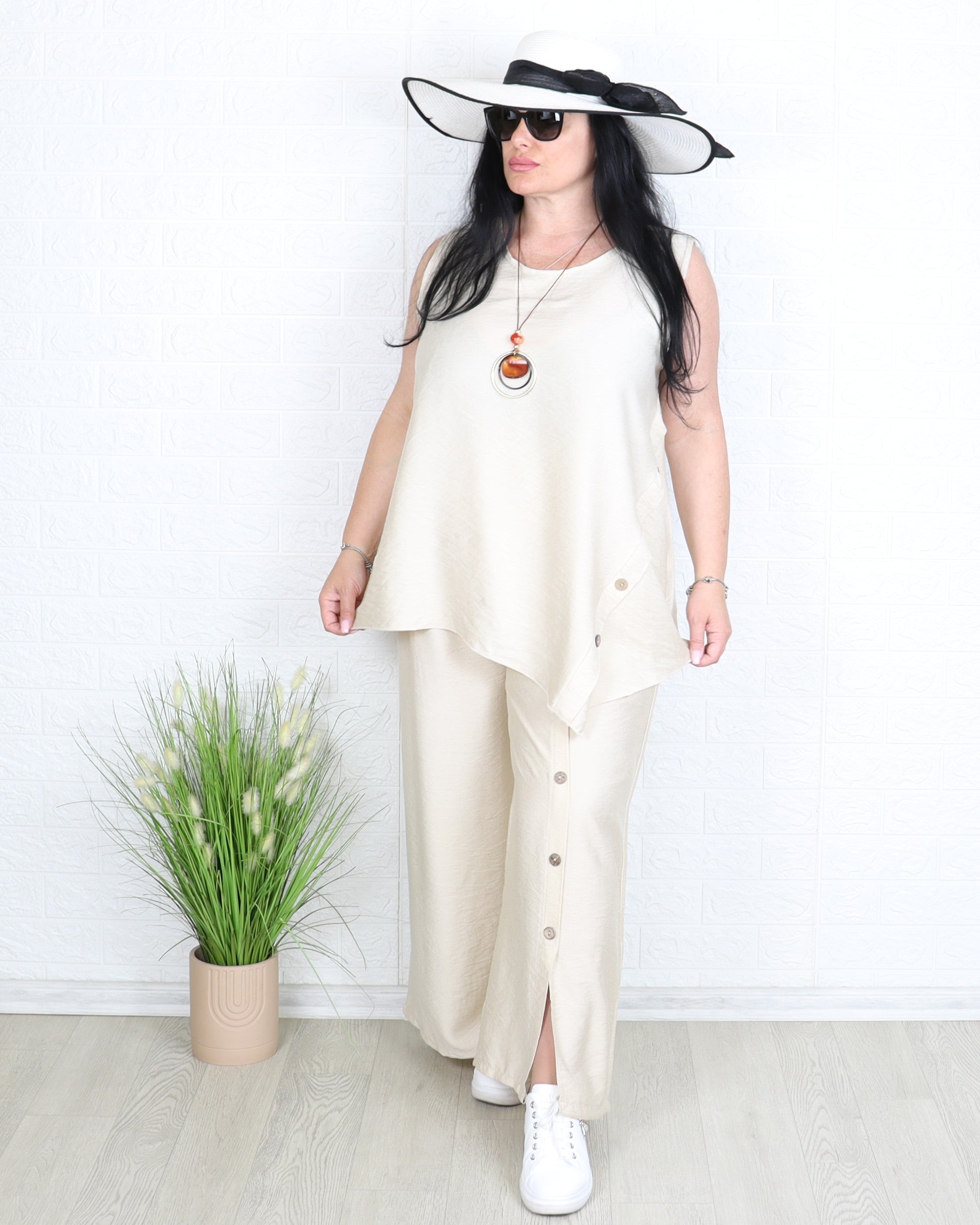 Комплект - Комплект ZARENA - бежов - Muudsfashion