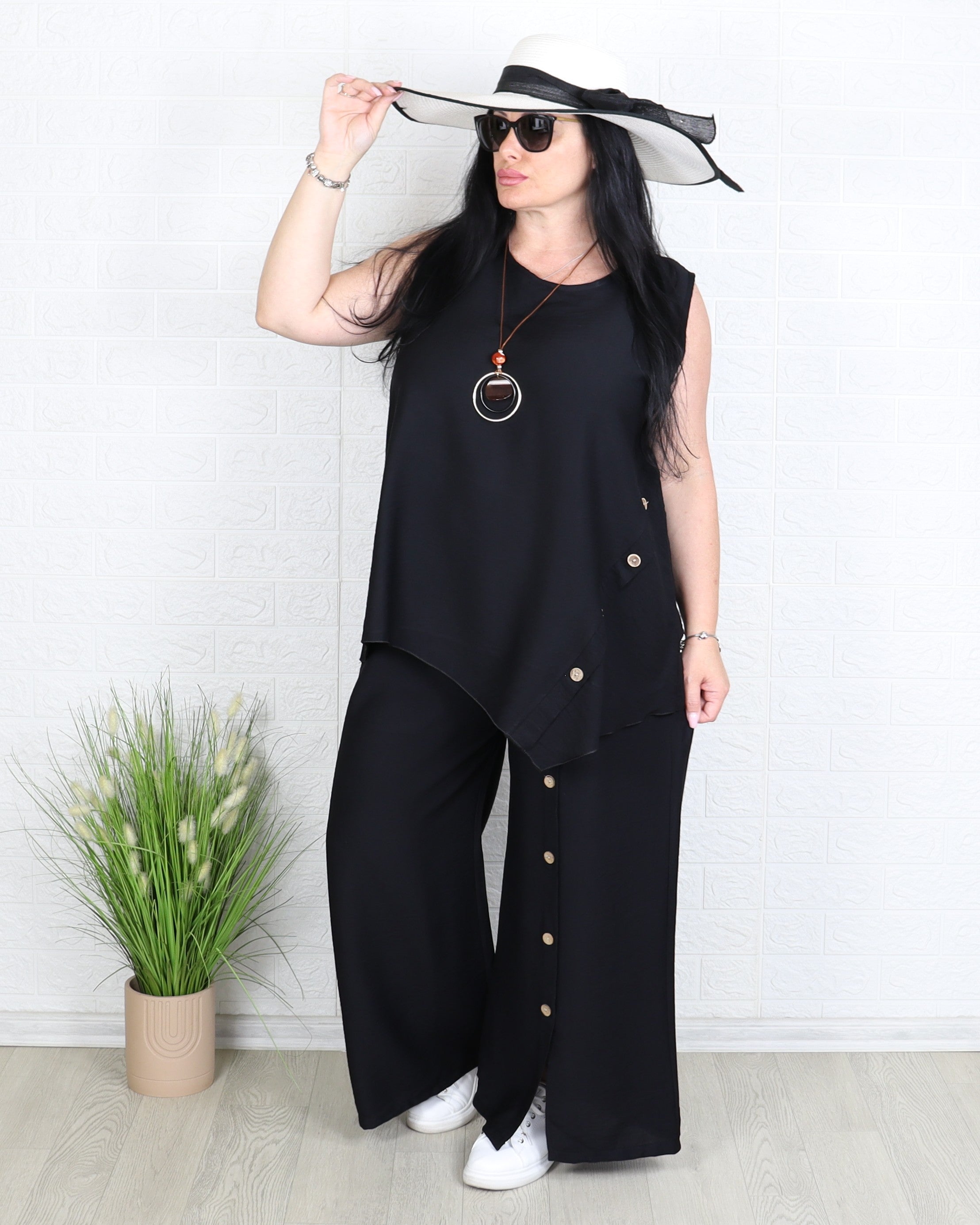Комплект - Комплект ZARENA - черен - Muudsfashion