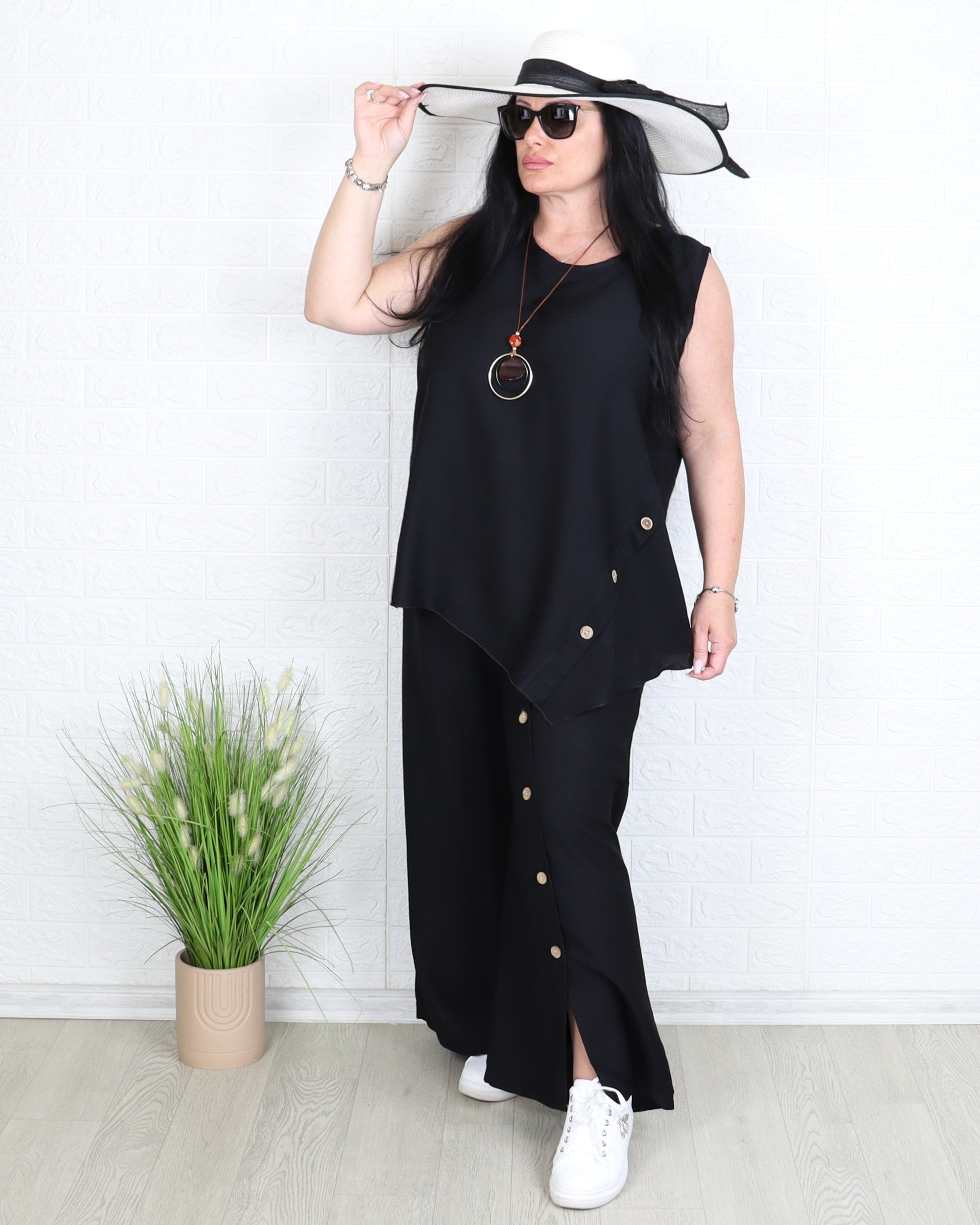 Комплект - Комплект ZARENA - черен - Muudsfashion