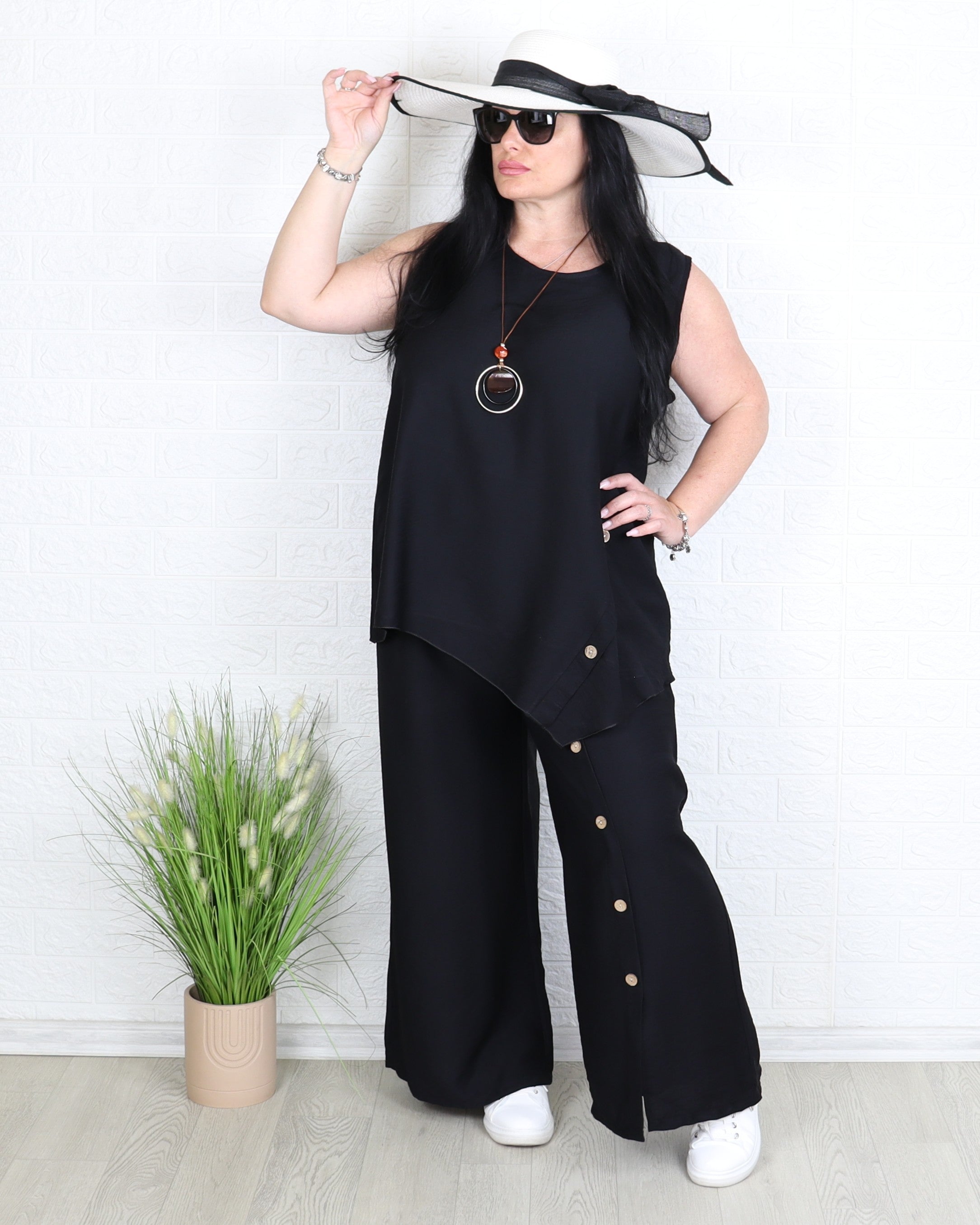 Комплект - Комплект ZARENA - черен - Muudsfashion